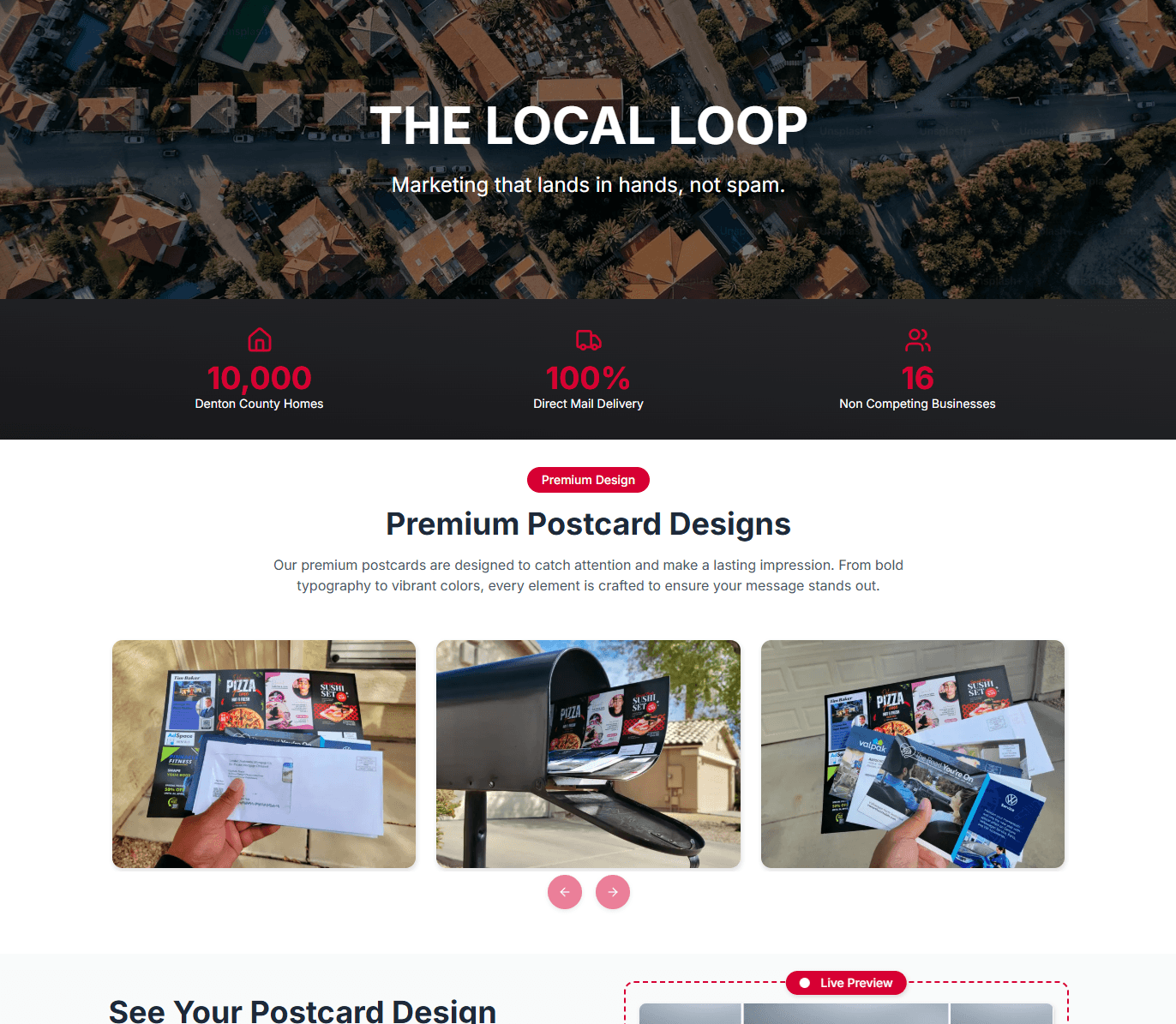 Professional 9x12 website example 2