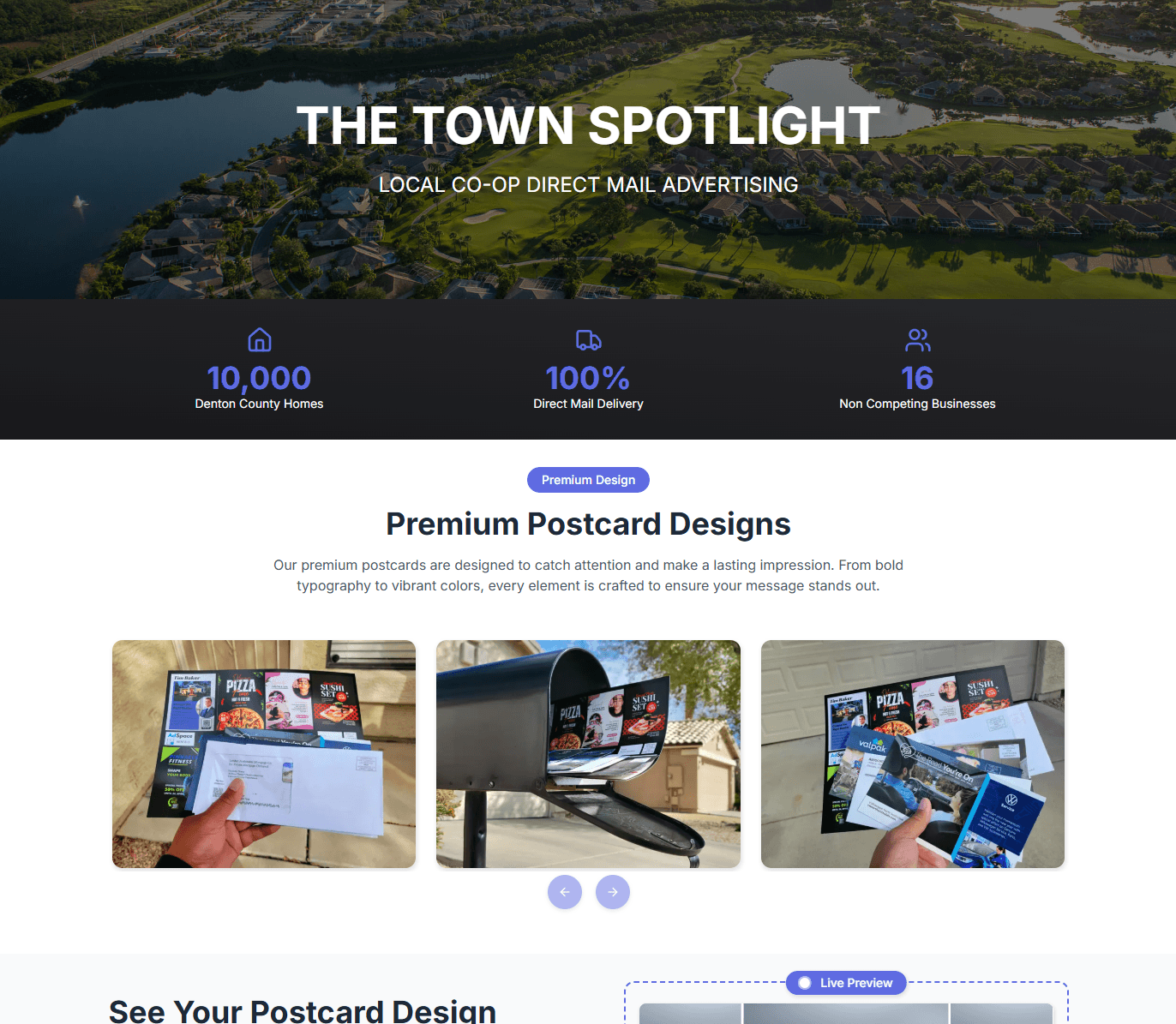 Professional 9x12 website example 1